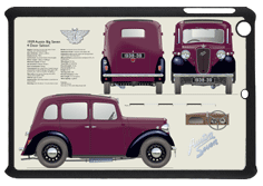 Austin Big Seven 4 door 1938-39 Small Tablet Covers